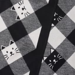 Brushed jacquard scarf - product flat lay