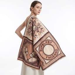 High-speed loom scarf - pattern detail